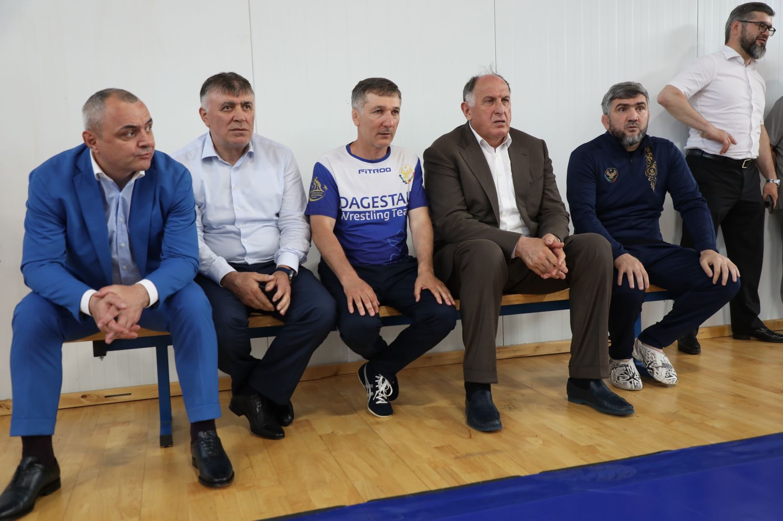 Абдулмуслим Абдулмуслимов напутствовал дагестанских борцов перед Чемпионатом России